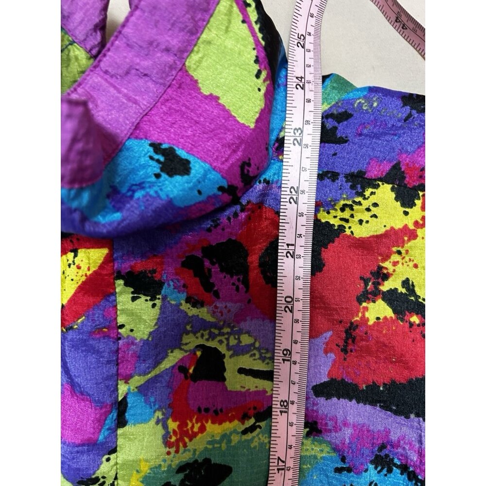 Vintage 90s NIKE Swoosh Multicolor Full Zip Track Jacket Size Medium - Picture 9 of 9